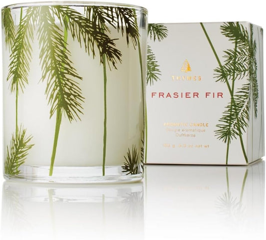 Frasier Fir Pine Needle Candle – Holiday Candles for Home Scented with Notes of Crisp Siberian Fir, Cedarwood & Sandalwood – Christmas Decor – Christmas Gifts for Women & Men (6.5 Oz)